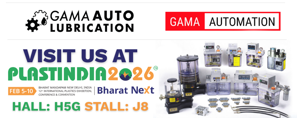Gama Automation at PLASTINDIA 2026, Hall H5G Stall J8